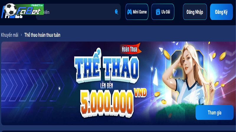 Nhiều ưu đãi Fabet giúp tăng vốn trải nghiệm và cơ hội chiến thắng